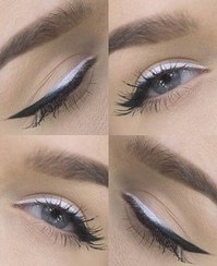 تصویر مداد چشم شمعی سفید 