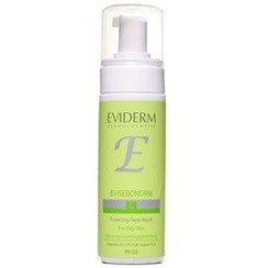 تصویر فوم شستشوی صورت اویدرم مدل اوی سبونورم مناسب پوست چرب حجم ۱۵۰ میلی لیتر 