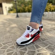 تصویر کتانی مردانه نایکی ایرمکس 90 با رویه چرم مصنوعی 