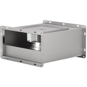 تصویر فن بین کانالی موتور و پروانه زیلابگ 400 فن بین کانالی بکوارد مخصوص کانال مستطیل