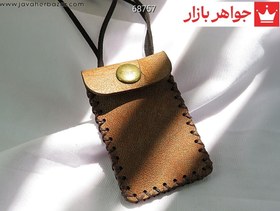 تصویر جادعایی چرم طبیعی به همراه حرز امام جواد کد 68757 