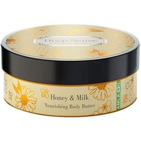 تصویر کره بدن شیر و عسل دیپ سنس Deep Sense Honey & Milk Nourishing Body Butter