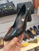 تصویر کفش زنانه مجلسی گندمی ۴سانت - ۳۶ 