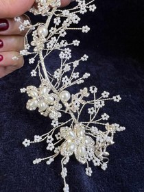 تصویر ریسه موی عروس مدل تارا 