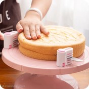 تصویر نگهدارنده چاقو برش کیک ۲عددی (لولر) 