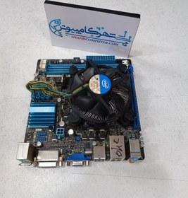 تصویر مینی ASUS H61 MINI و i5 3450S و فن 