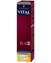 تصویر رنگ لوله ای Vital Colors 4-0 قهوه ای متوسط مردانه | شوارتسکوف Schwarzkopf mantlettic-MPN-5485 