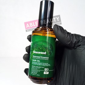 تصویر روغن مو آرگان و پروتئین جلبک دریایی GUECK 