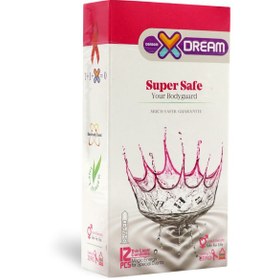 تصویر کاندوم 12 عددی بسیار ایمن ایکس دریم X Dream Super Safe Condom 12pcs