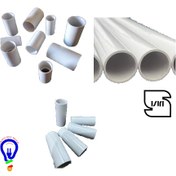 تصویر لوله برق نسوز PVC خم سرد سایز ۲۰ 