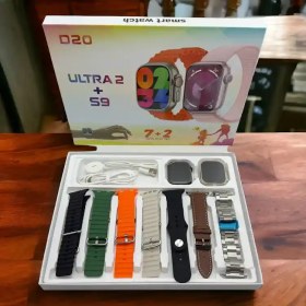 تصویر پک هدیه ساعت هوشمند D20 Ultra2+S9 D20 Ultra2+S9 smart watch