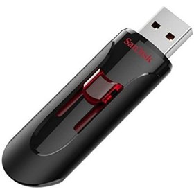 تصویر فلش مموری سن دیسک مدل سی زد 600 با ظرفیت 128 گیگابایت CZ600 Glide 128GB USB 3.0 Flash Memory