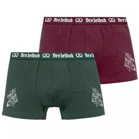 تصویر پک 2 عددی شورت پادار مردانه ضد حساسیت برند لیورجی مدل 328502 AVA - M 