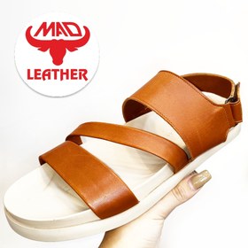 تصویر صندل مردانه چرم ماد مدل الکس Alex Sandal MAD Leather 