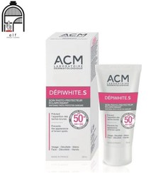 تصویر کرم ضد آفتاب ضد لک دپی وایت ام ای سی ام بی رنگ ACM DÉPIWHITE M 