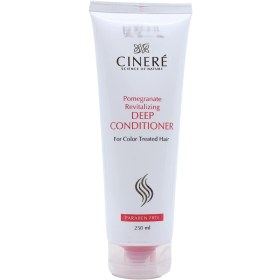 تصویر نرم کننده عمیق موی رنگ شده سینره Cinere Pomegranate Revitalizing Deep Conditioner