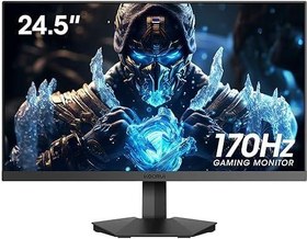 CRUA 27 Inch Curved Gaming Monitor,Full HD(1920x1080P) VA Panel 1800R 240Hz  Refresh Rate Computer Monitor with Blue Light Filter,for Gaming 