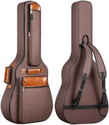 تصویر کیف گیتار CAHAYA Acoustic 40 41 42 Inch Guitar Bose ارتقا یافته نسخه ممتاز 12 میلی متری دارای پد اسفنجی 