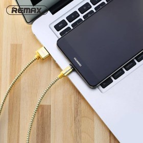 تصویر کابل تبدیل USB به USB Type-C ریمکس مدل RC-095a ا REMAX Gravity Series USB To USB-C Cable RC-095a REMAX Gravity Series USB To USB-C Cable RC-095a
