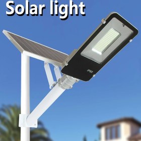 تصویر HPS-03A چراغ پروژکتور خیابانی خورشیدی ا 100w Outdoor Lighting Led Solar Street 100w Outdoor Lighting Led Solar Street