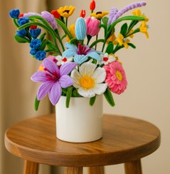 تصویر باکس گل رنگین 