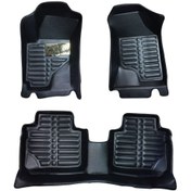 تصویر کفپوش 5 بعدی چرمی سراتو برند EMTC 