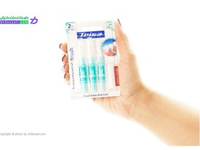 تصویر براش بین دندانی پروفشنال 0.9 میلی متری بسته 3عددی ایزو 2 تریزا Trisa Interdental Brush 0.9mm 3pcs