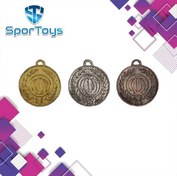 تصویر مدال ورزشی ست سه تایی 