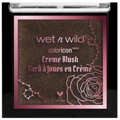 تصویر رژگونه کرمی کالر آیکون ربل رز وت اند وایلد Rebel Rose Rebel Rose Color Icon Creme Blush Wet n Wild