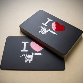 تصویر کارت وزیت لمینت برجسته 