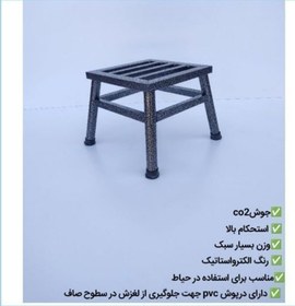 تصویر چهارپایه ۲۵سانتی فلزی 