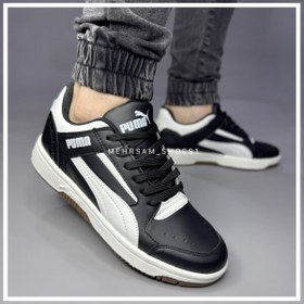 تصویر کتونی پوما ریبوند مشکی 