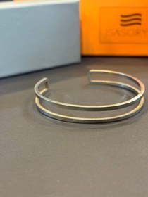 تصویر دستبند استیل بنگل ۳۱۶ 