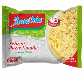 تصویر نودل ایندومی Indomie Sebzeli با طعم سبزیجات 75 گرم 