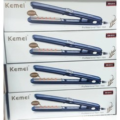 تصویر اتو مو کیمی مدل KM2513 با صفحات سرامیک دما ۲۳۰ درجه 