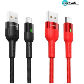 تصویر کابل تبدیل USB به USB-C بروفون مدل BU17 