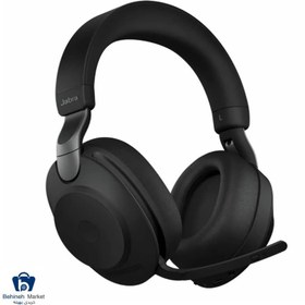 تصویر هدفون بی سیم جبرا مدل Evolve2 85 Link380a UC Stereo Jabra Evolve2 85 Link380a UC Stereo Wireless Headphone