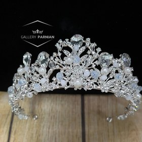 تصویر تاج عروس کد1009 Bridal Tiara Code 1009