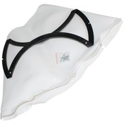 تصویر قیف توالت فرنگی سینکو مدل ژله ای کد 48315 