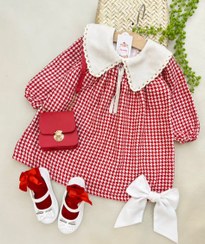 تصویر کد 2510 پیراهن طرح رولکس قرمز 