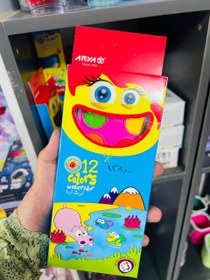 تصویر آبرنگ ۱۲ رنگ آریا 