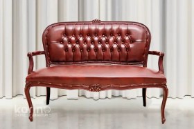 تصویر مبل دو نفره کلاسیک آلمانی 
