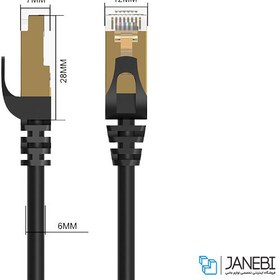 تصویر کابل شبکه اوریکو Orico CAT7 LAN Cable PUG-C7 10m 