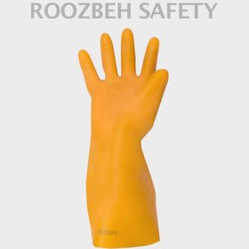 تصویر دستکش عایق برق SECURA کلاس ۱ – ۱۰۰۰۰ ولت زرد Electrical-insulation-gloves- SECURA-class۱