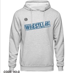 تصویر هودی طوسی دورس داخل کرک طرح ورزش کشتی کد H103 Gray Duras hoodie inside the crack design of wrestling CODE H103