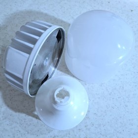 تصویر بدنه لامپ 50 وات تمام آلومینیوم استاندارد کیفیت بالا 