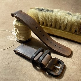 تصویر بند ساعت چرم کد ۰۲۸۱ 