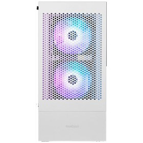 تصویر کیس کامپیوتر گیم دیاس Talos E3 Mesh RGB Mid Tower سفید Gamdias Talos E3 Mesh RGB Mid Tower White Computer Case