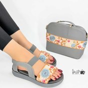 تصویر ست کیف و صندل مدل شهربانو 