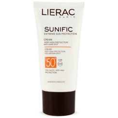 تصویر کرم ضد آفتاب لیراک سری Sunific مدل Solaire Extreme حجم 50 میلی لیتر 